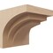 Ekena Millwork 6"W x 6"D x 6"H Wide Rockford Rough Cedar Woodgrain TimberThane Corbel, Primed Tan CORUR06X06X06ROCRCPR - alternate 1